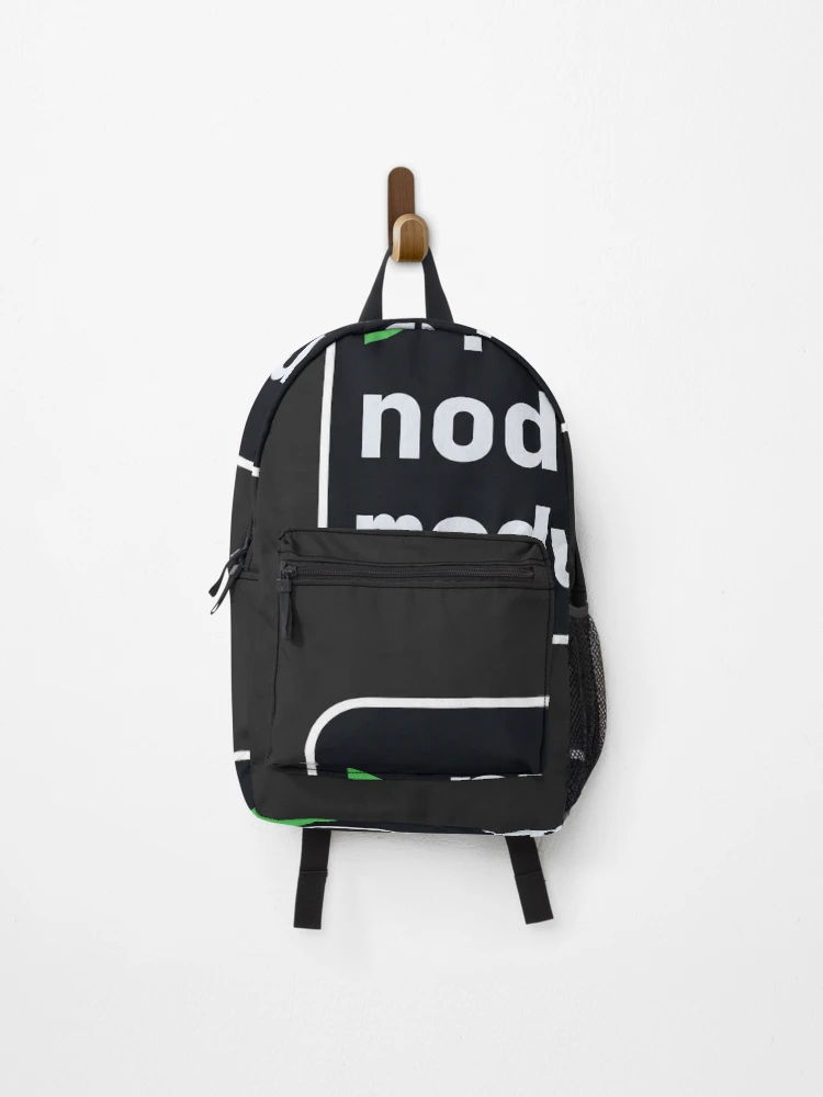 Thumbnail 1 of 3, Backpack, rm -rf node_modules Terminal Sticker - JavaScript Developer designed and sold by Stick Erify.