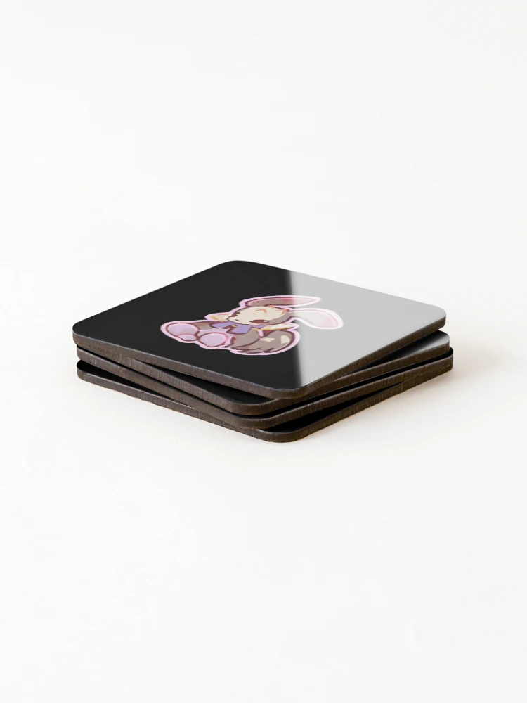 Thumbnail 4 of 5, Coasters (Set of 4), Cute Rabbit Character designed and sold by BrianMathews.