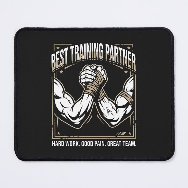 Item preview, Best Training Partner Hard Work Good Pain Great Team designed and sold by SplashTastic.
