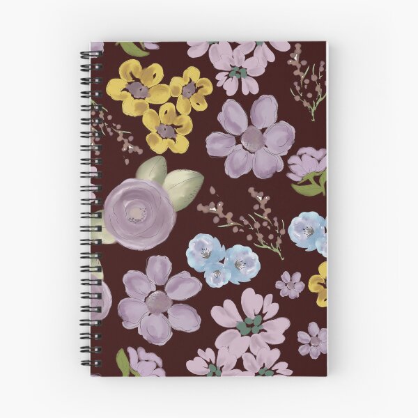 Item preview, Vintage Floral Dark Red Wine Seamless Pattern Art designed and sold by ​Jyoti Digital Artist.