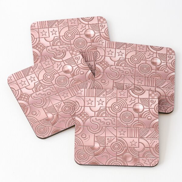 Item preview, Metallic Blush Rose & Gold designed and sold by FunFitsFactory.