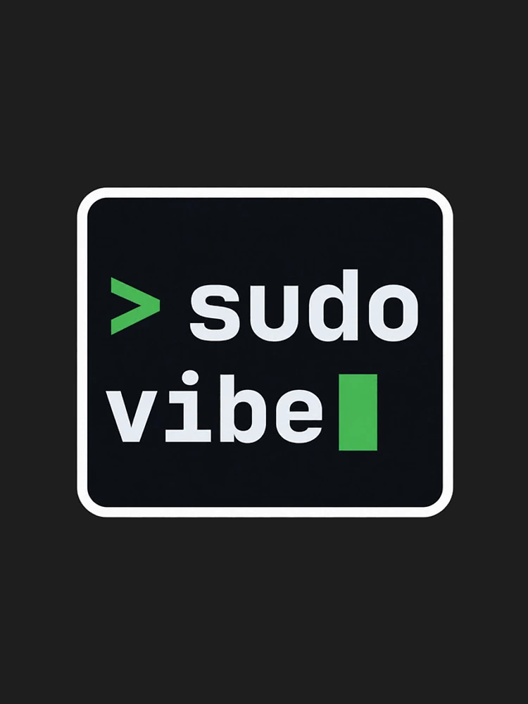 Thumbnail 4 of 4, iPhone Case, sudo vibe - Vibe Coder Terminal Sticker - Linux Developer designed and sold by Stick Erify.