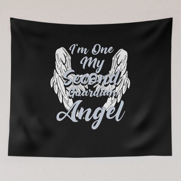 Item preview, Im On My Second Guardian Angel My First One Quit designed and sold by TheEndDesign.