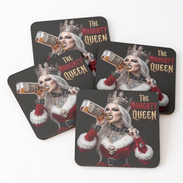 Item preview, The Naughty Queen Whiskey Bottle Girl designed and sold by Voodoo Store Paranormal Collections.