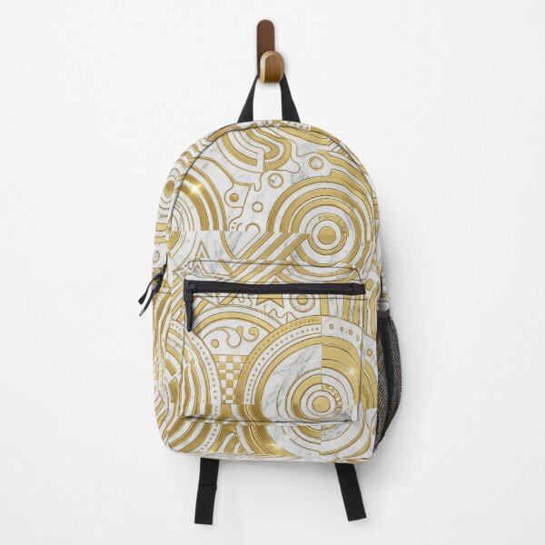 Item preview, Metallic Gold & White Marble designed and sold by FunFitsFactory.