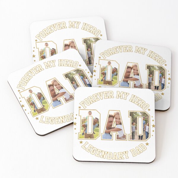 Item preview, Forever My Hero Legendary Dad Photo Frame designed and sold by Adom-Fashon.