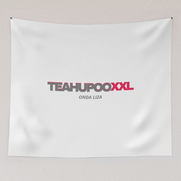 Item preview, Teahupoo XXL Tahiti Big Wave Surf Typography designed and sold by OndaLiza.
