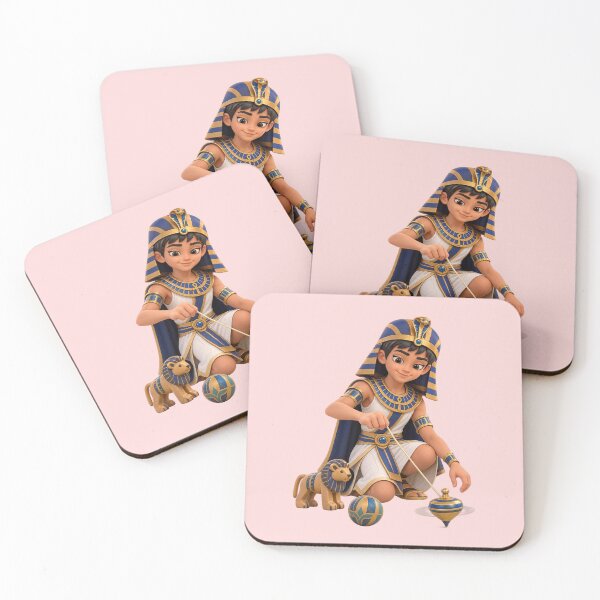 Item preview, The Little Pharaoh’s Golden Game – Cute Ancient Egyptian Prince designed and sold by NEFERSIGN.