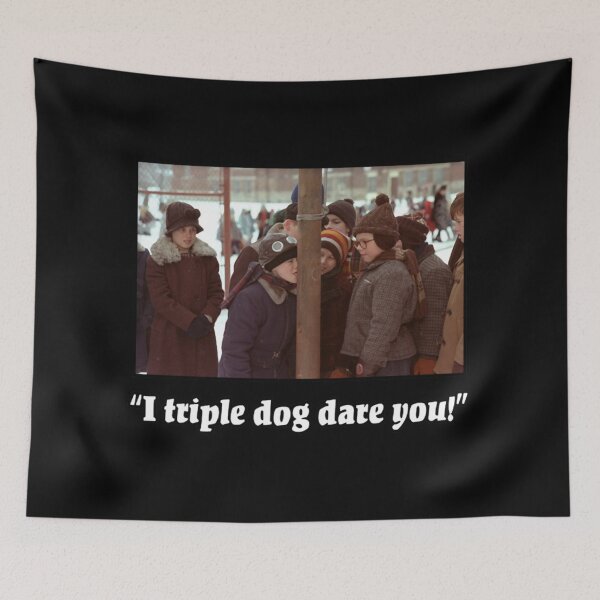 Item preview, I Triple Dog Dare You! - A Christmas Story Design  designed and sold by obelresseta.