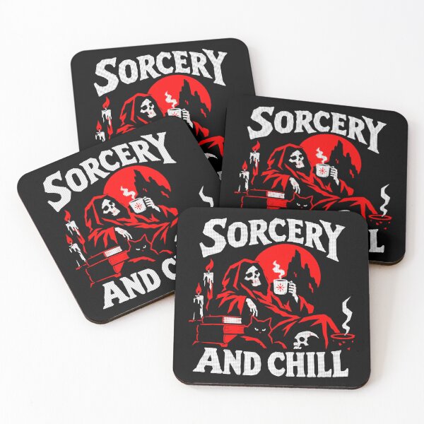 Item preview, Sorcery and Chill – Occult Dark Fantasy Humor designed and sold by R-A Designs.