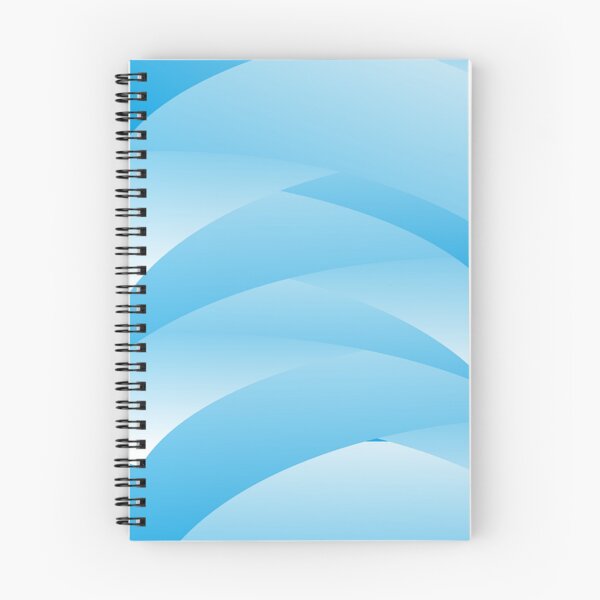 Item preview, Light Blue Abstract Waves – Modern Ocean Inspired Geometric Pattern designed and sold by demigots.