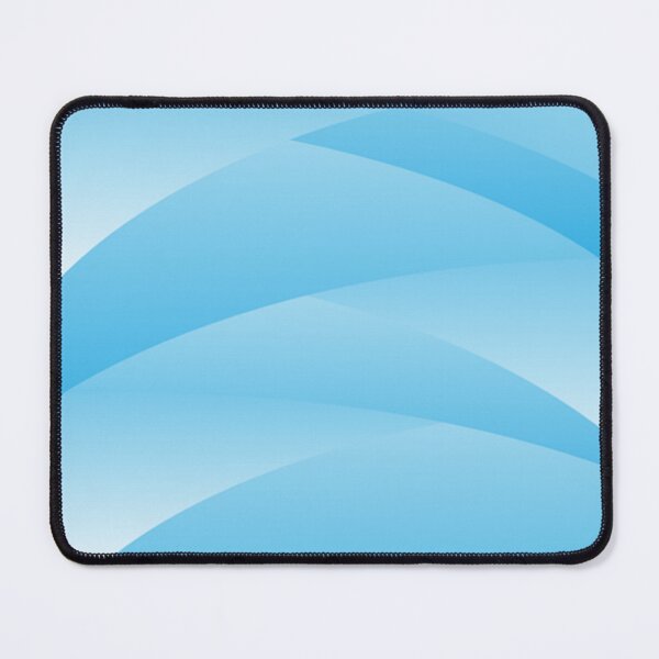 Item preview, Light Blue Abstract Waves – Modern Ocean Inspired Geometric Pattern designed and sold by demigots.