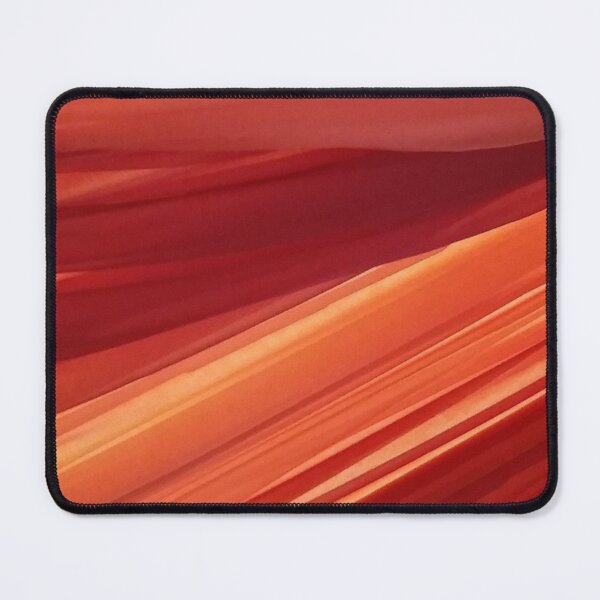 Item preview, Fiery Red and Orange Abstract Streaks – Sunset Motion Art designed and sold by demigots.