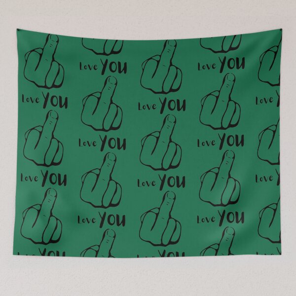 Item preview, Fuck you Love you  designed and sold by TheLadyDopth.