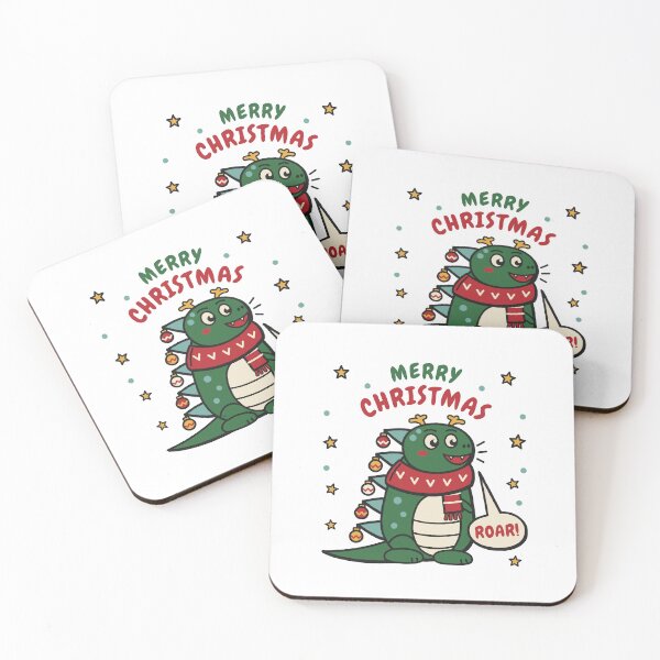 Item preview, Ugly Christmas Sweater Dinosaur Merry Christmas Roar designed and sold by sdcreations210.