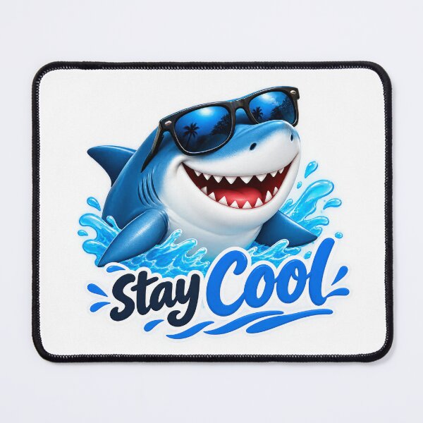 Item preview, Funny Cool Shark With Sunglasses Stay Cool designed and sold by Vayro cartoons.