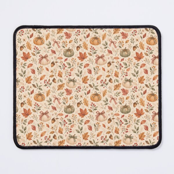 Item preview, Soft Autumn Pumpkins & Bows Pattern – Pastel Cottagecore Aesthetic designed and sold by 1DreamerShop.