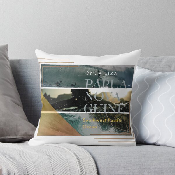 Item preview, Papua New Guinea Southwest Pacific Ocean Surf Poster designed and sold by OndaLiza.