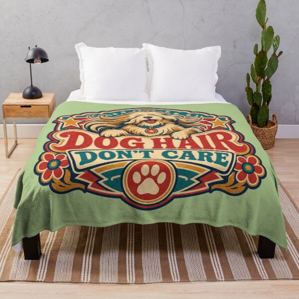 Item preview, DOG HAIR - DON'T CARE designed and sold by NicheWearStudio.