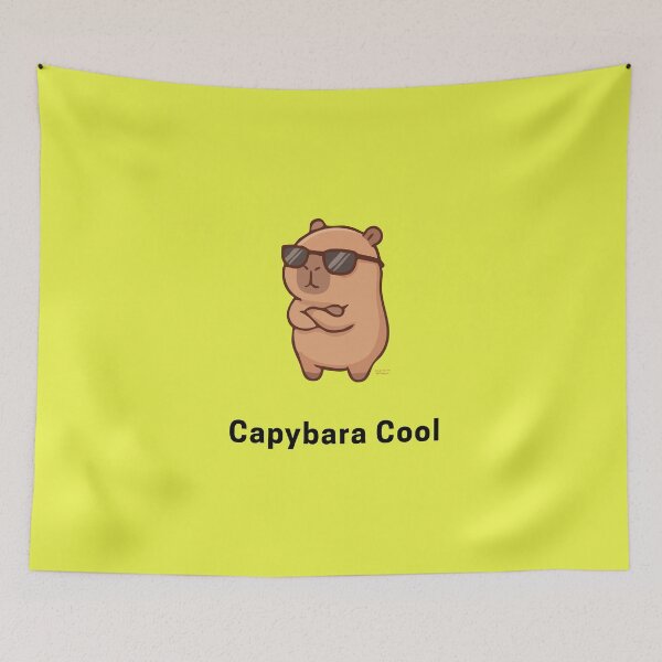 Item preview, Capybara Cool designed and sold by ArtByMEDesigns.