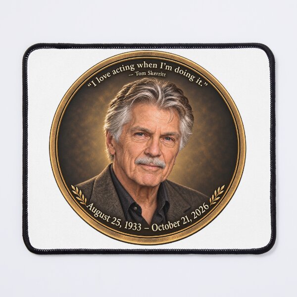Item preview, Tom Skerritt Memorial Portrait — Inspirational Acting Quote designed and sold by Atlant11.