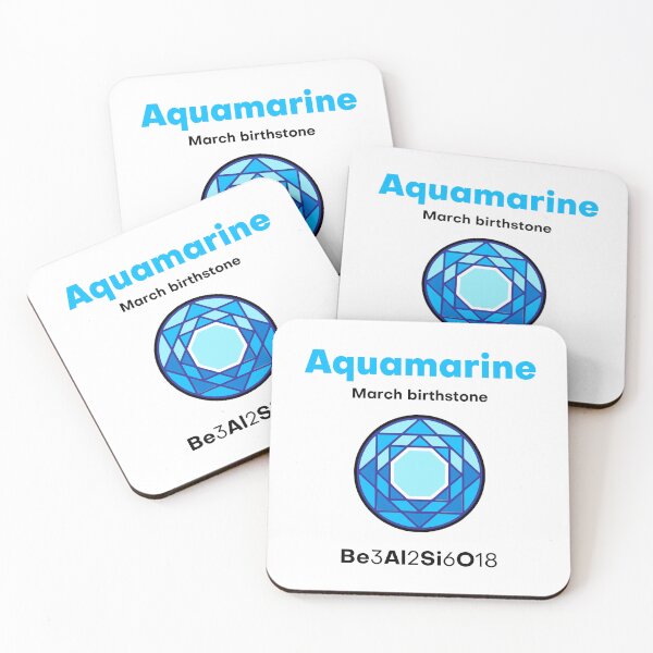 Item preview, Aquamarine - March Birth Stone designed and sold by Vector-Artist.