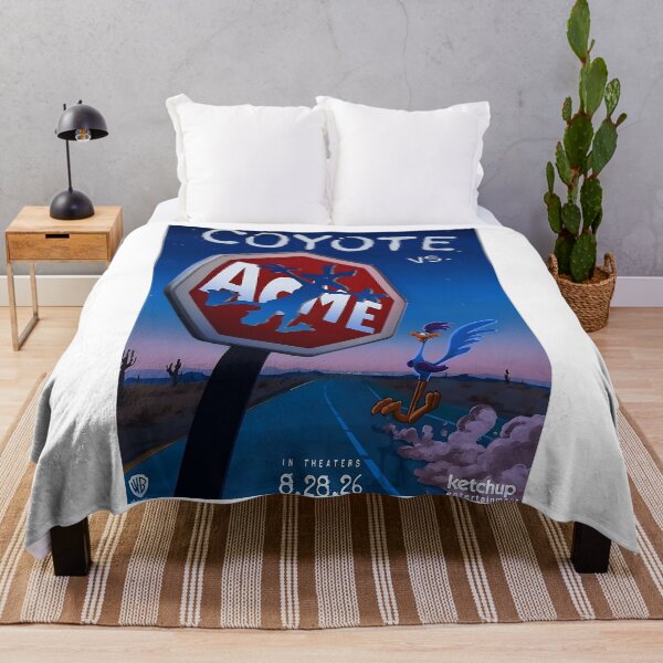 Item preview, Coyote vs Acme Desert Sign Poster designed and sold by Foryoubroshirt.