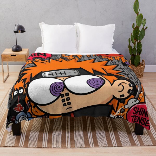 Item preview, Pain | Chibi Orange Haired Warrior – Graffiti Anime Inspired Street Art designed and sold by Dyan4.