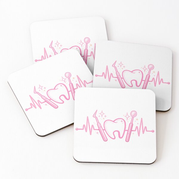 Item preview, Dental Hygienist Tooth Heartbeat Dental Assistant Gift designed and sold by Corvoria.