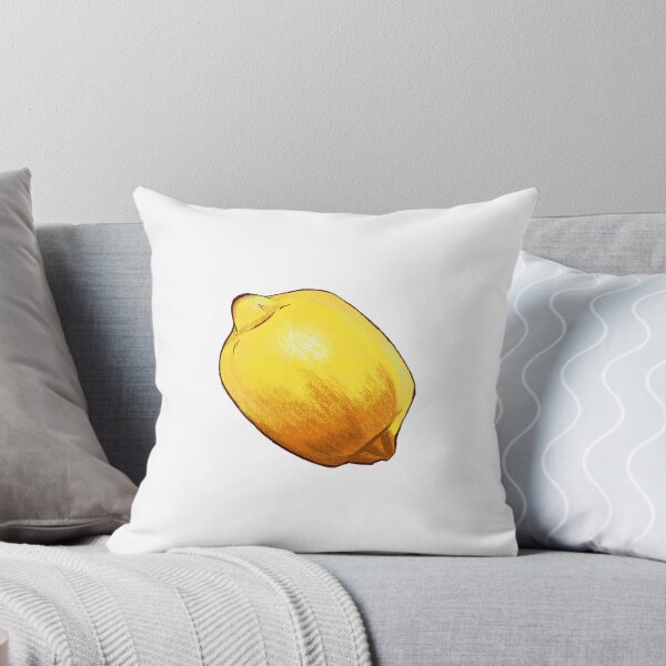 Item preview, Bright Yellow Lemon Fruit Illustration designed and sold by artmakac.