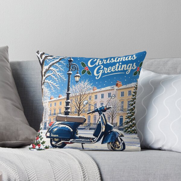 Item preview, Motorscooter Christmas Card Design  designed and sold by WheresTheTShirt.