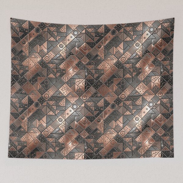 Item preview, Metallic Rose & Black designed and sold by FunFitsFactory.
