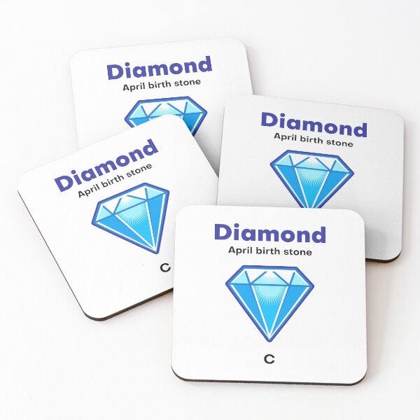 Item preview, Diamond - April Birth Stone designed and sold by Vector-Artist.