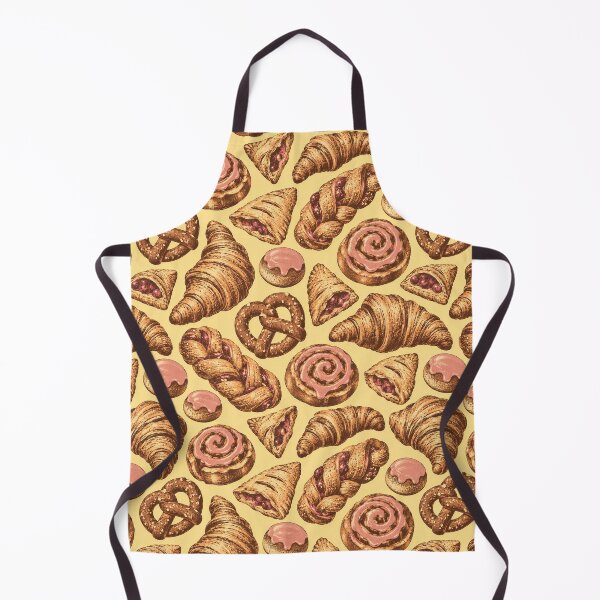 Item preview, Retro Bakery Pastries Pattern designed and sold by frumixart.