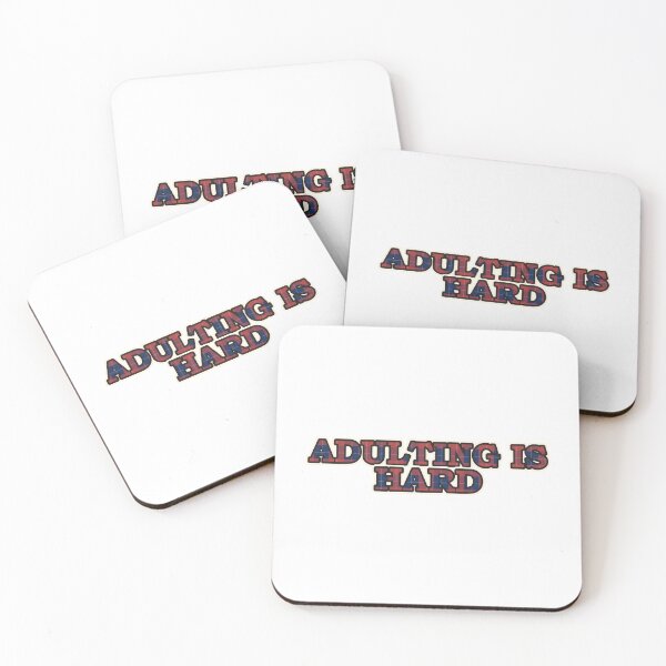 Item preview, Adulting Is Hard Funny Cozy Shirt designed and sold by Alphakenon.