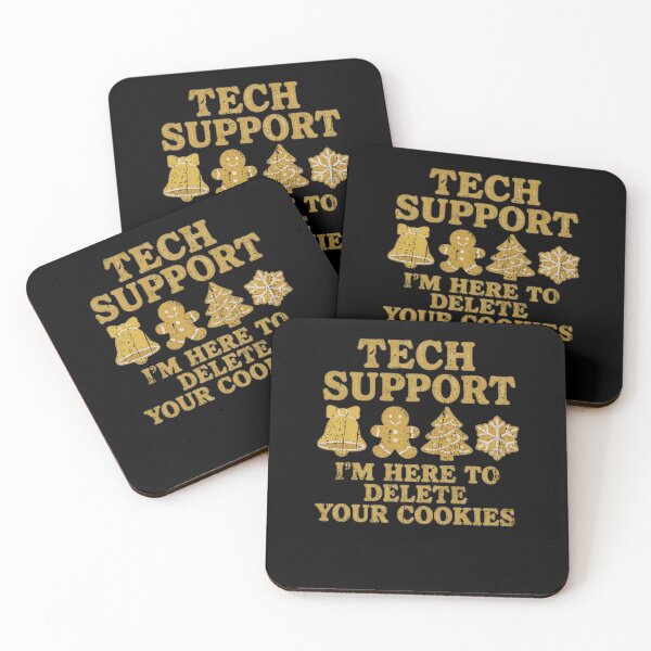 Item preview, Christmas Tech Support Here To Delete Cookies Xmas Men Women designed and sold by RonHeller.