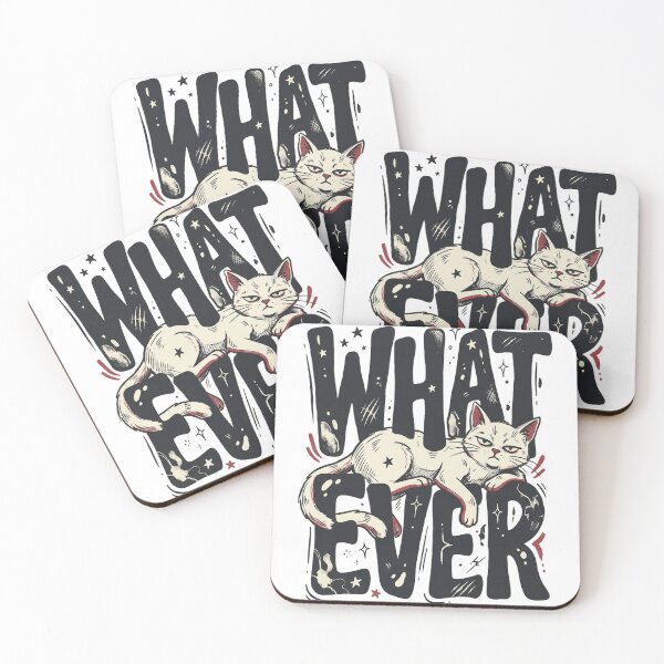 Item preview, Whatever Sassy White Cat Dark Academia designed and sold by mood-draftsman.