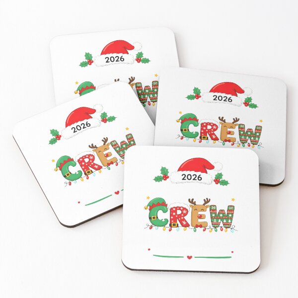 Item preview, 2026 Christmas Crew A Little Bit Crazy Loud Love designed and sold by noctivaganta.