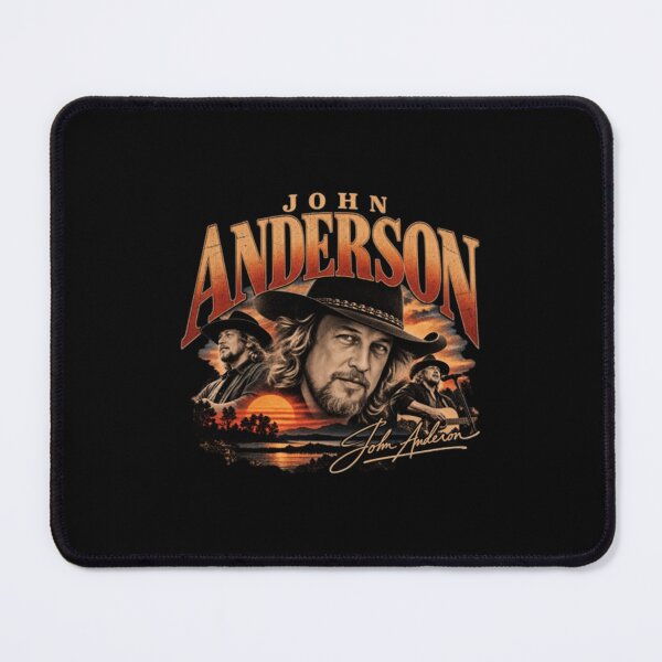 Item preview, John Anderson Memorial, Vintage 90s Country Music Tribute designed and sold by ThelmaTavira.