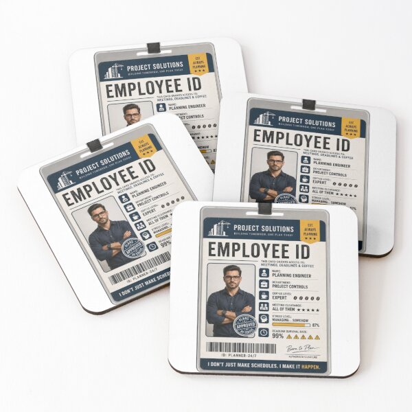 Item preview, Planning Engineer – Funny Employee ID Badge designed and sold by Eng-Art.