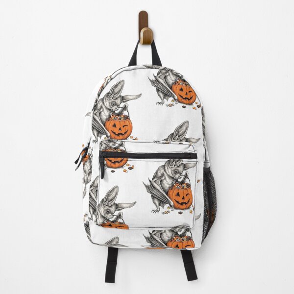 Item preview, Retro Halloween Spooky Bat Pumpkin Trick funny gift designed and sold by Amzkao.