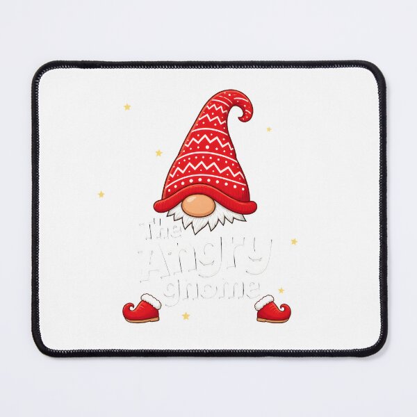 Item preview, The Angry Gnome Christmas Holiday Festive Character Art designed and sold by noctivaganta.