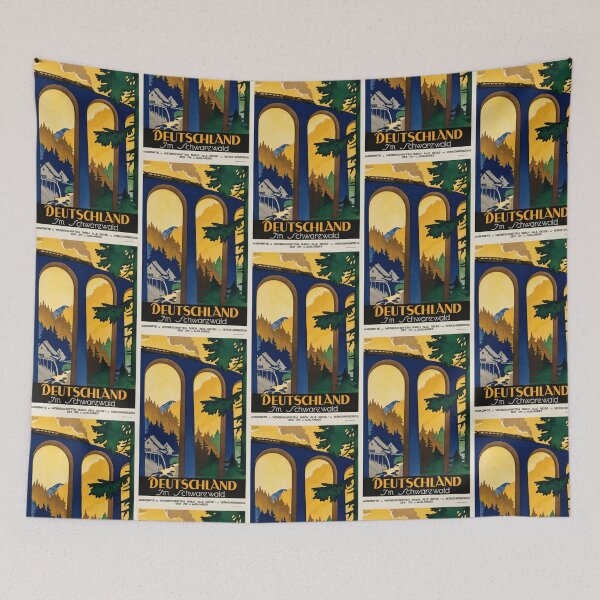 Item preview, Deutschland Im Schwarzwald Railway 1920s designed and sold by artofuniverse.