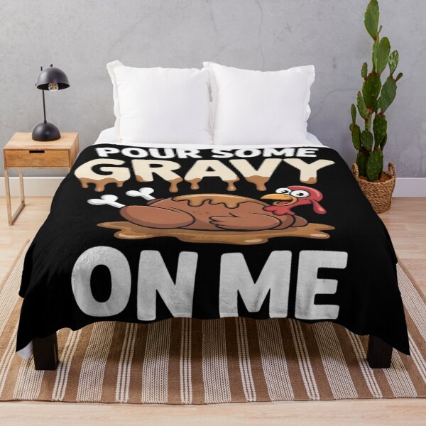 Item preview, POUR SOME GRAVY ON ME - THANKSGIVING TURKEY designed and sold by 123ks.