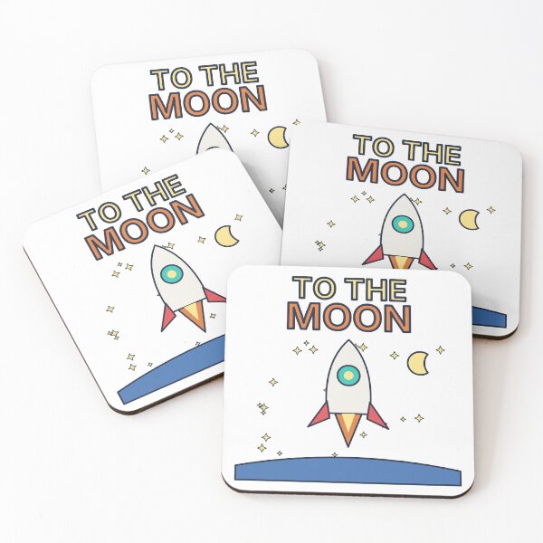 Item preview, To The Moon Rocket Space Adventure Stars designed and sold by Lazarescu.