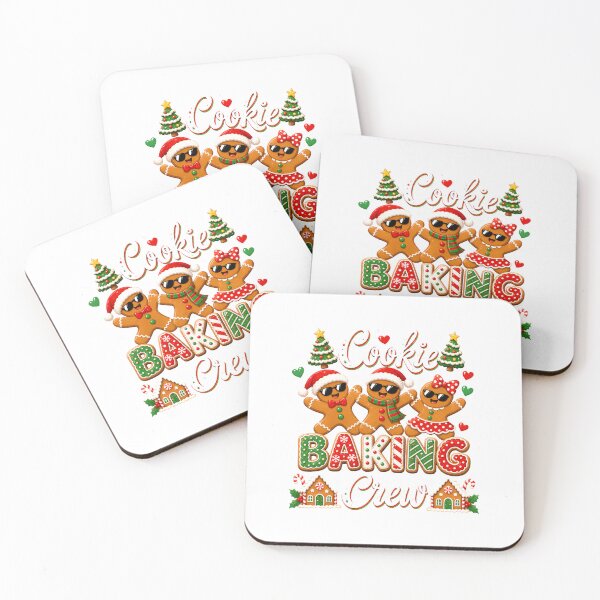 Item preview, Cookie Baking Crew Funny Gingerbread Men Women Christmas Team designed and sold by noctivaganta.