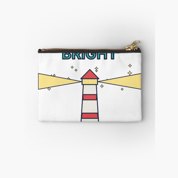 Item preview, Stay Bright Lighthouse Ocean Waves Nautical Inspirational designed and sold by Lazarescu.