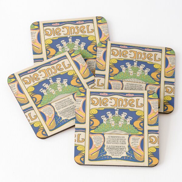 Item preview, Die Insel Literary Magazine Berlin 1899 designed and sold by artofuniverse.