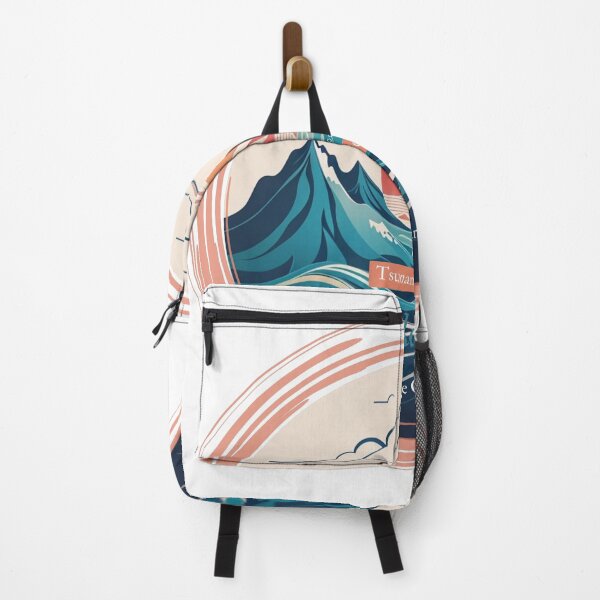 Item preview, aOnda Liza Large Ocean Waves Sunset Mountains Surf Art designed and sold by OndaLiza.