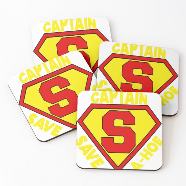 Item preview, Captain Save A Hoe Funny Parody Humor Meme designed and sold by Ntic-Store.